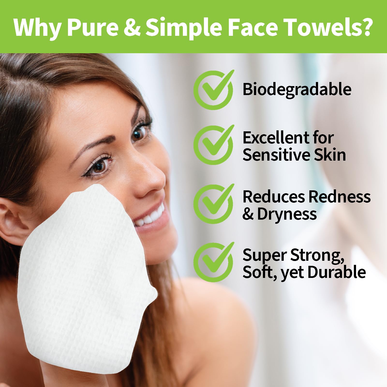 ForPro Premium Pure and Simple XL towels wet-use demonstration highlighting durability.