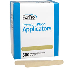 ForPro premium wood applicators offer smooth, splinter-free waxing for large areas.