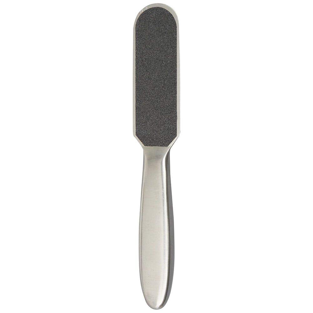Six white 180 grit refill strips for finer refinement in pedicures