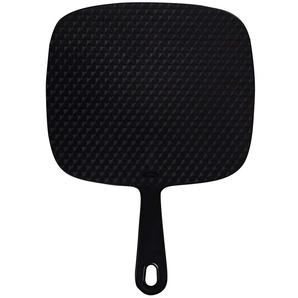 ForPro hand mirror handle grip highlighting comfortable, long-use design for precise makeup checks.