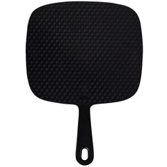 ForPro hand mirror handle grip highlighting comfortable, long-use design for precise makeup checks.
