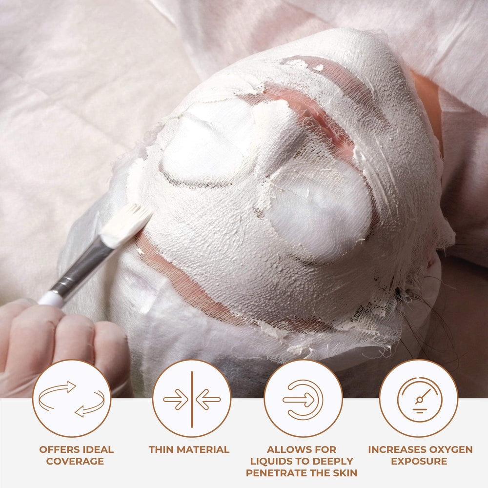 ForPro Professional Collection mascarilla facial ajuste para contornos del rostro.