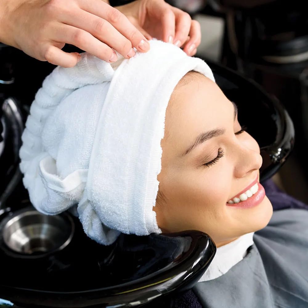 ForPro compact footprint fits neatly on a counter in salons.