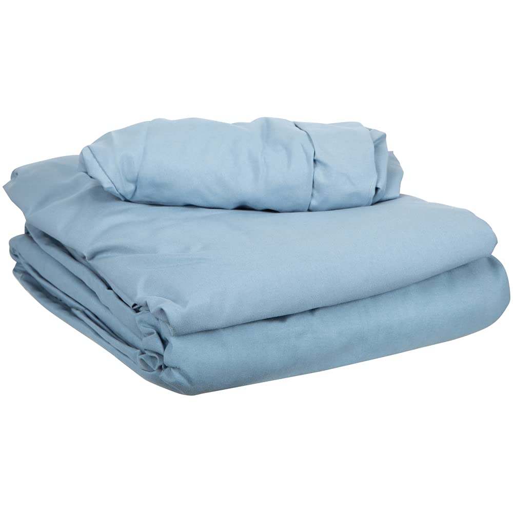 ForPro premium microfiber massage sheet set in Wisteria offers stain and wrinkle resistance.