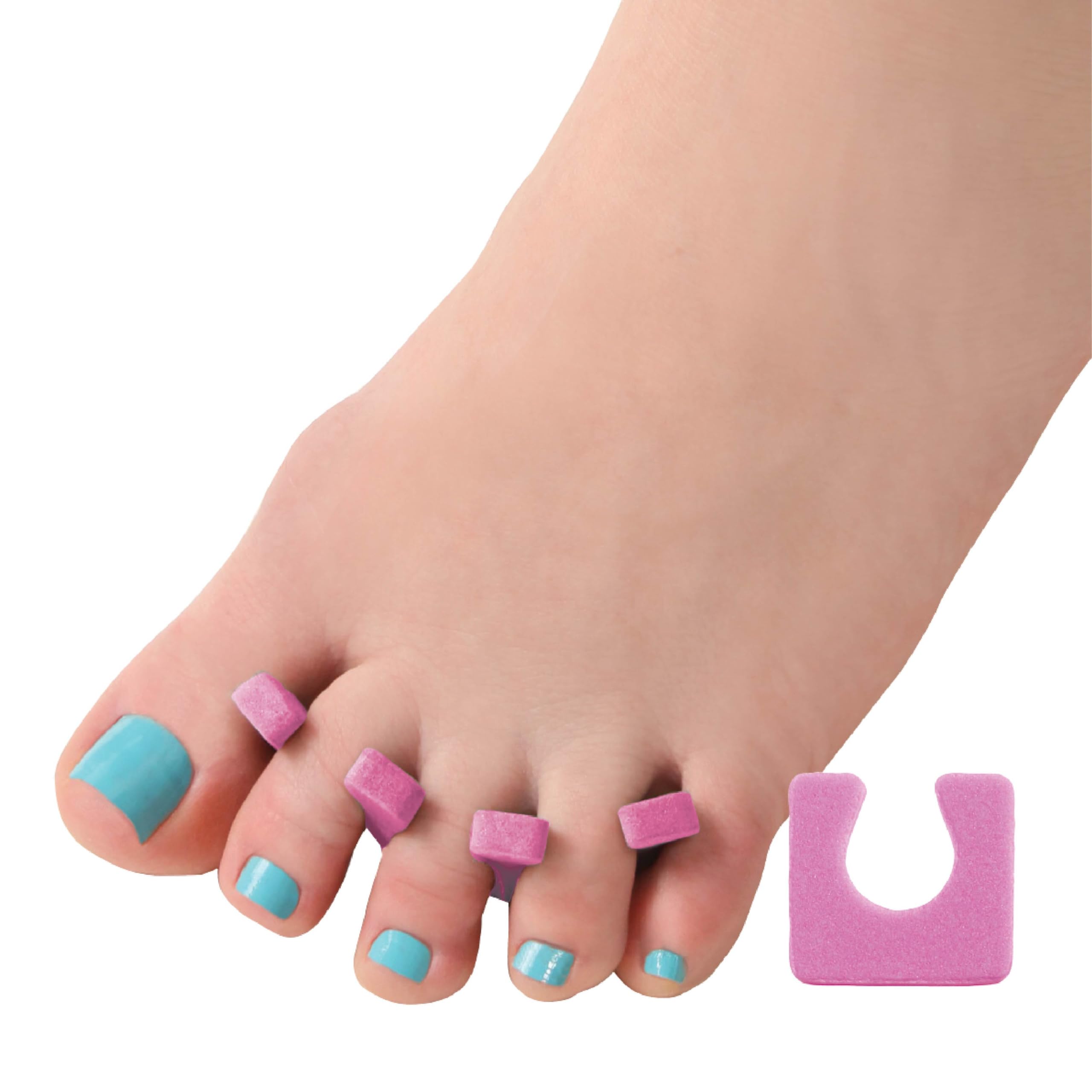 ForPro ultra-soft foam toe spacer highlighting plush feel between toes