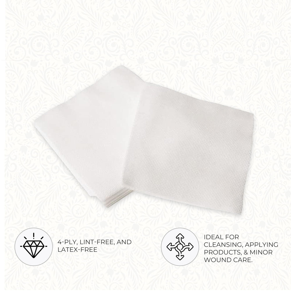 Salon and spa ready latex-free wipes for sensitive skin