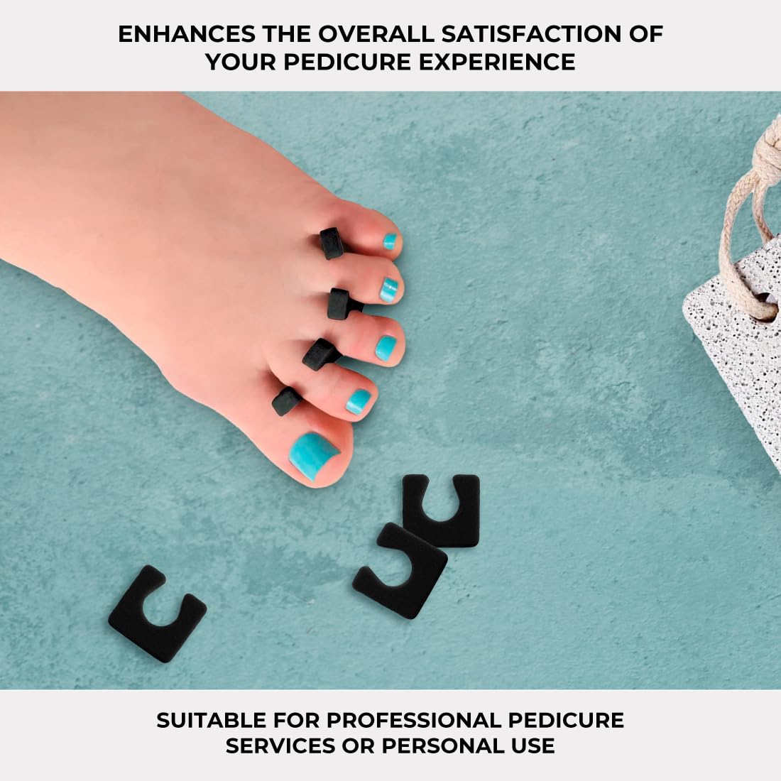 Disposable ForPro Sole Toe Separators used between clients