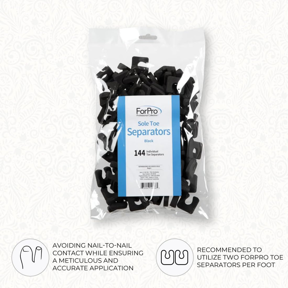 144-count box of ForPro Sole Toe Separators for salons