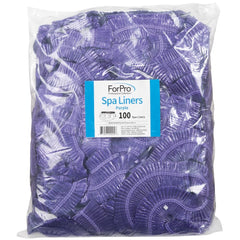 ForPro Spa Liners with elastic band securely hold liners during treatments