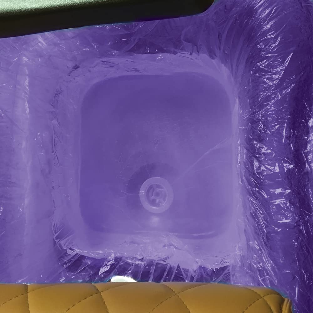 ForPro Purple liners for salon use, quick setup