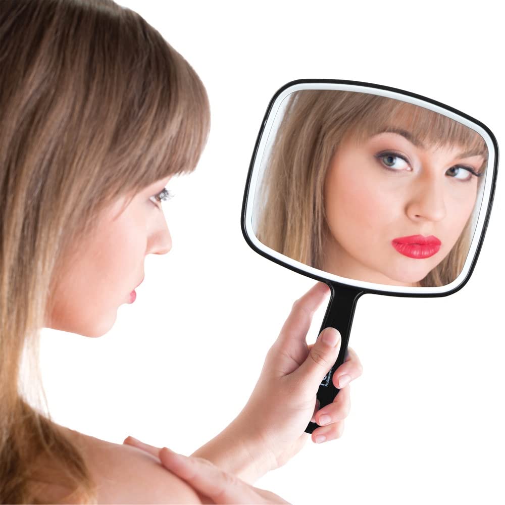 ForPro Travel Mirror weighs 6 ounces, ideal for on-the-go touchups.