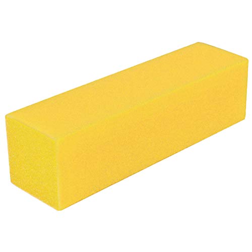 ForPro Ultra Gold Buffing Block four-sided design enables thorough buffing without nail damage.