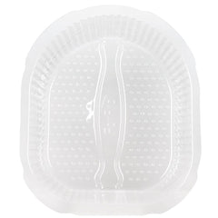ForPro universal pedi bath liner textured base highlights comfort during a soak
