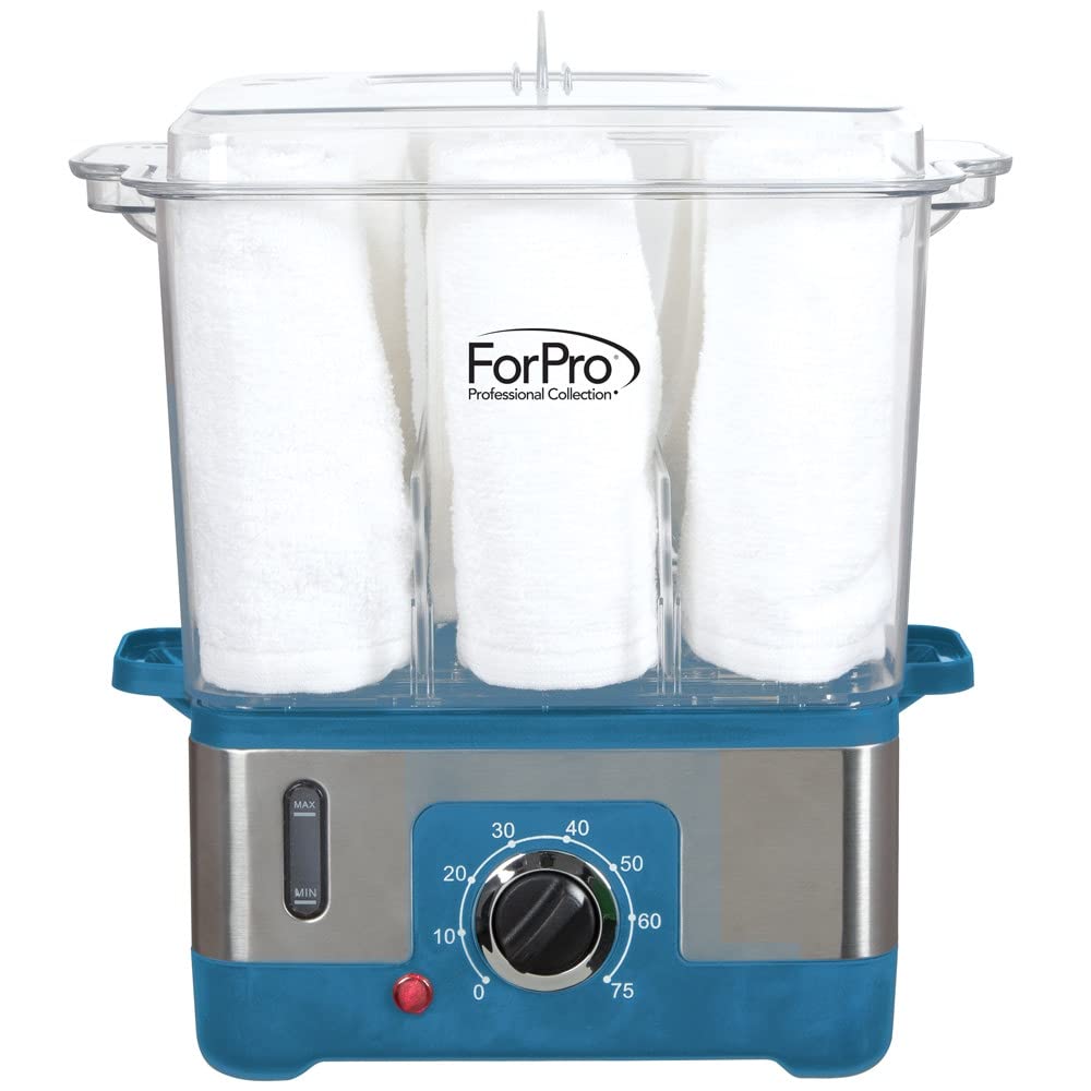 ForPro XL steamer side profile demonstrates quick heat start for efficient service.