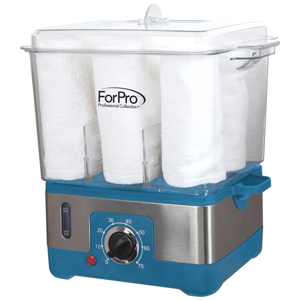 ForPro XL towel loading area indicates easy towel insertion for faster prep.