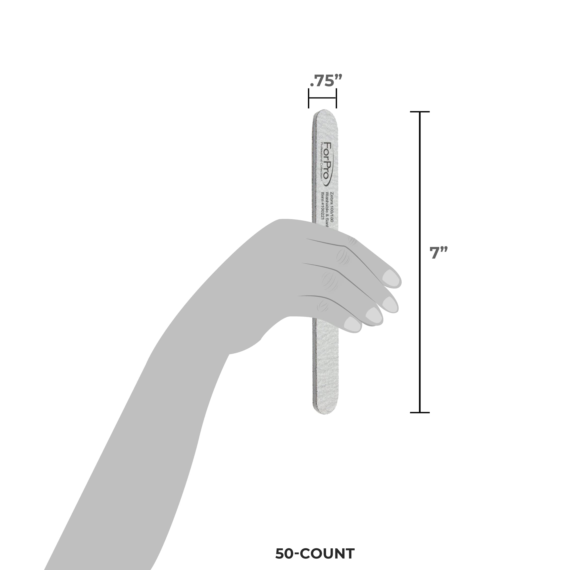 50-count pack supports studios with steady nail work.
