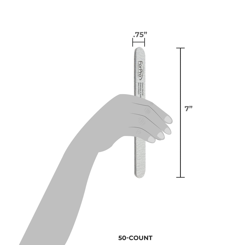 50-count pack supports studios with steady nail work.