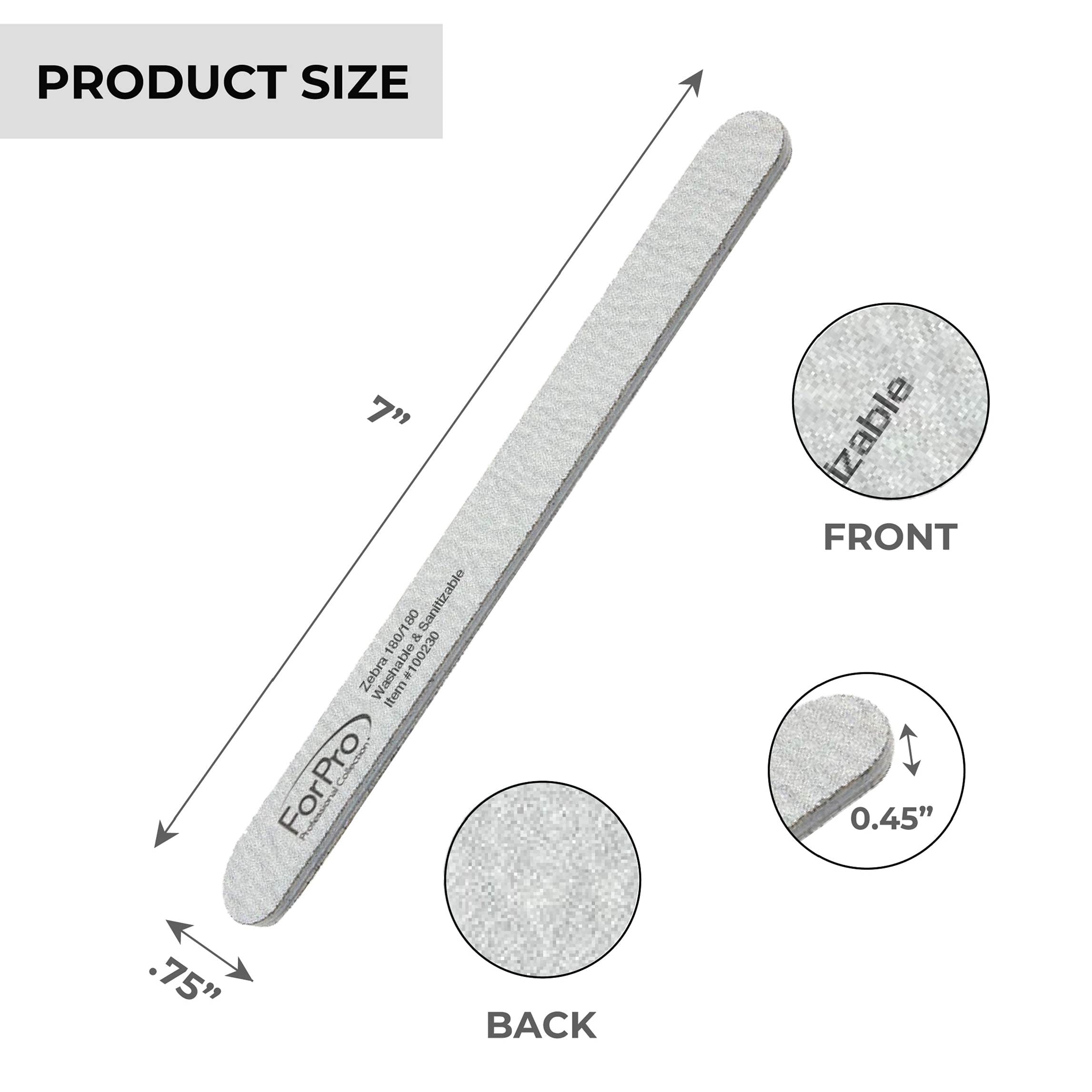 ForPro Zebra cushioned-core foam board supports fast, precise filing.