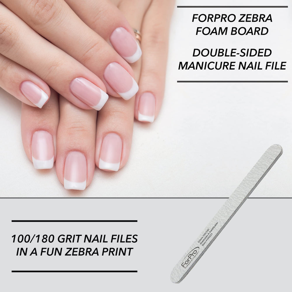 Double-sided ForPro Zebra foam board for fast filing.