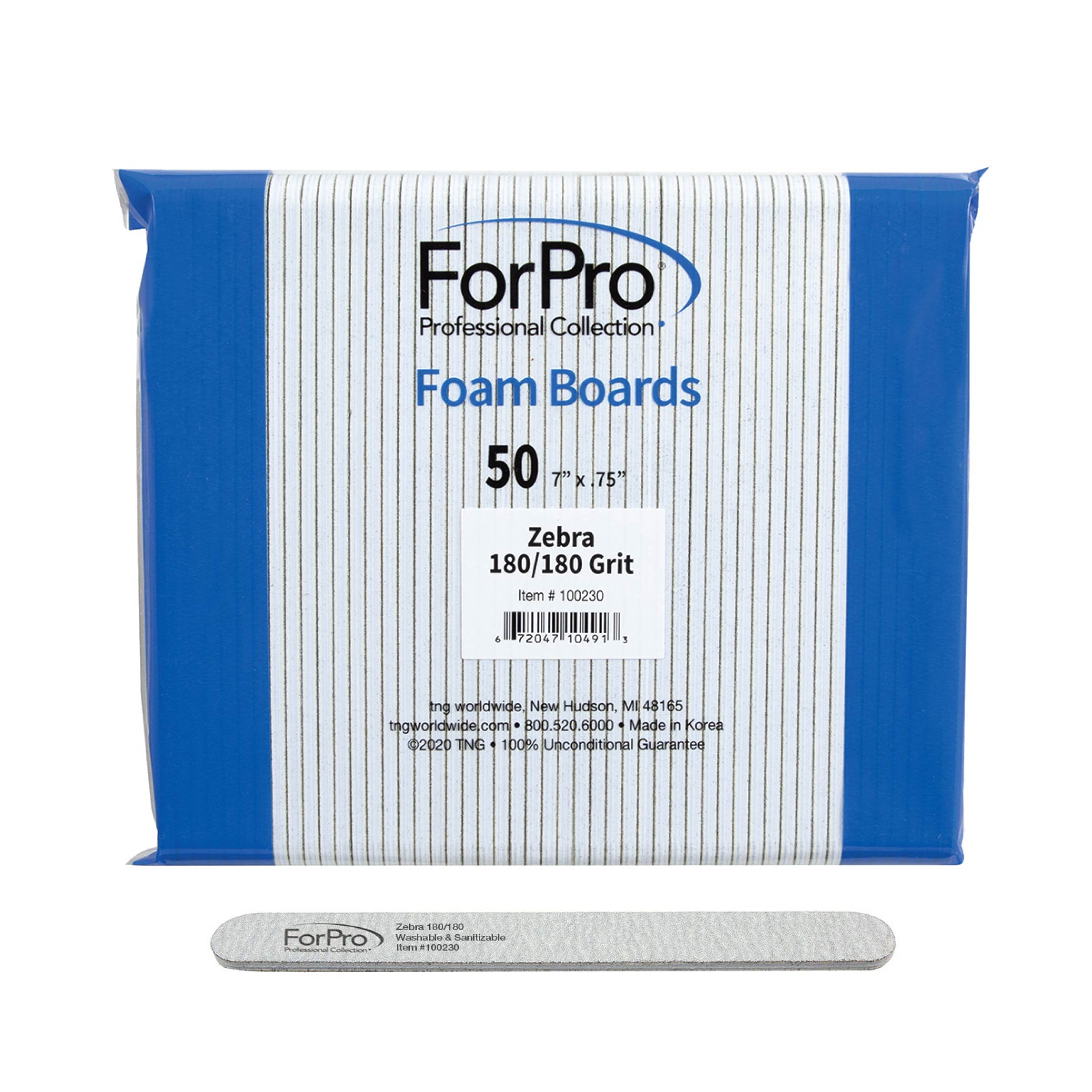 ForPro Zebra foam board pack for professional use with 50-count packaging.