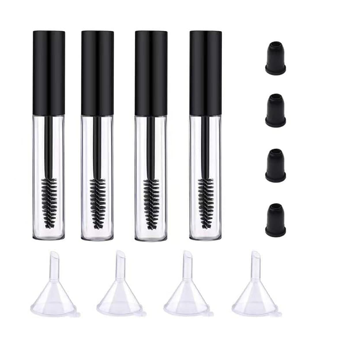 ForSewian: tubo de mascara 10 ml con aplicador, ideal para aceite de ricino.