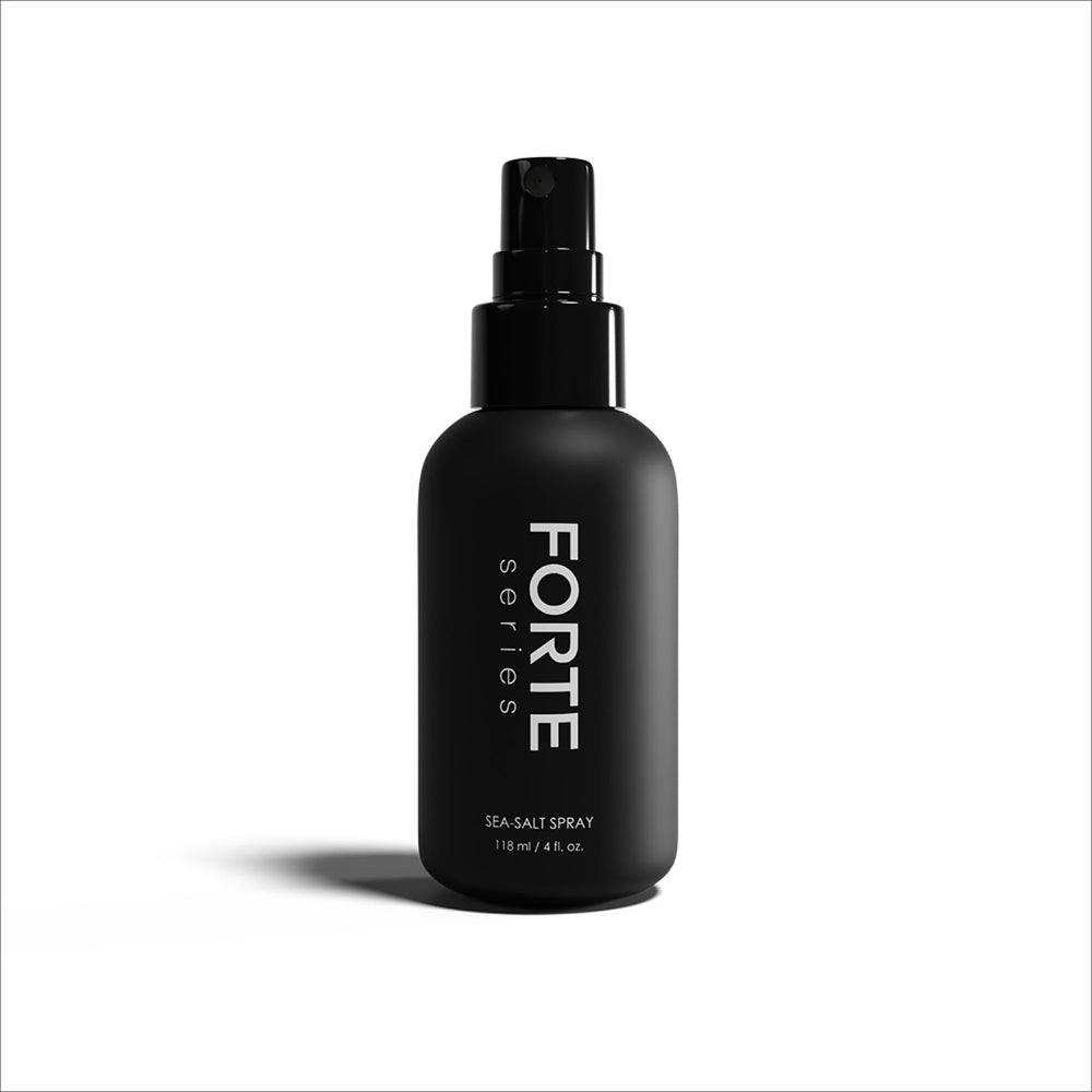 Forte Series Sea-Salt Spray elevates texture and natural waves in hair.