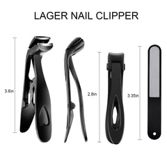 Fotiwesd angled-head fingernail clippers for precise edge cuts