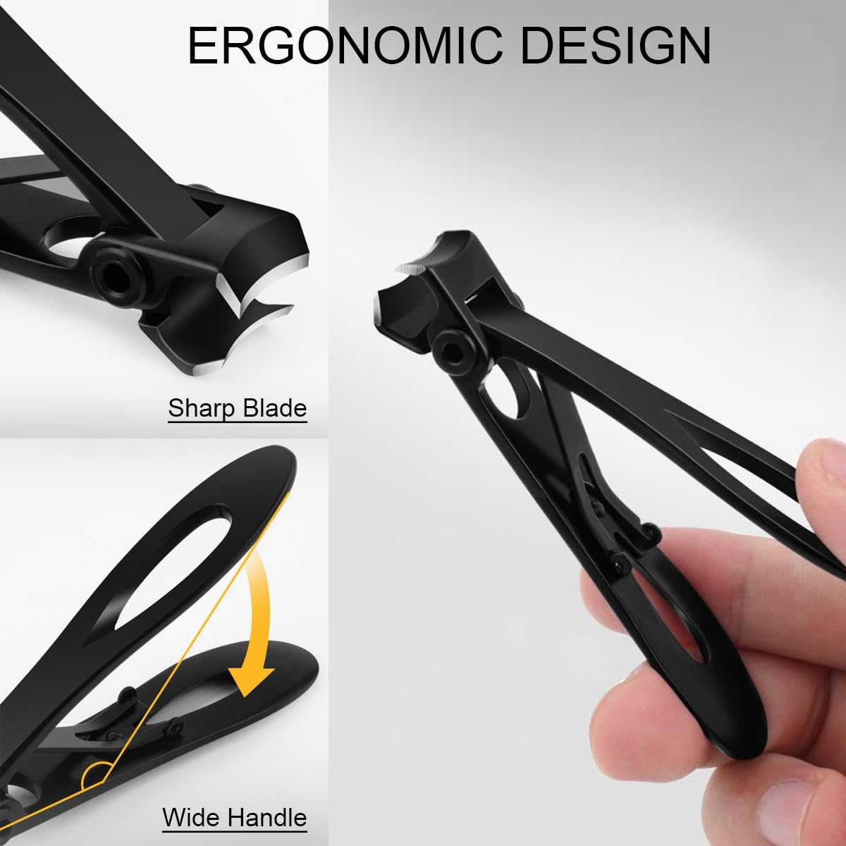 Fotiwesd ergonomic design reduces bending during clipping