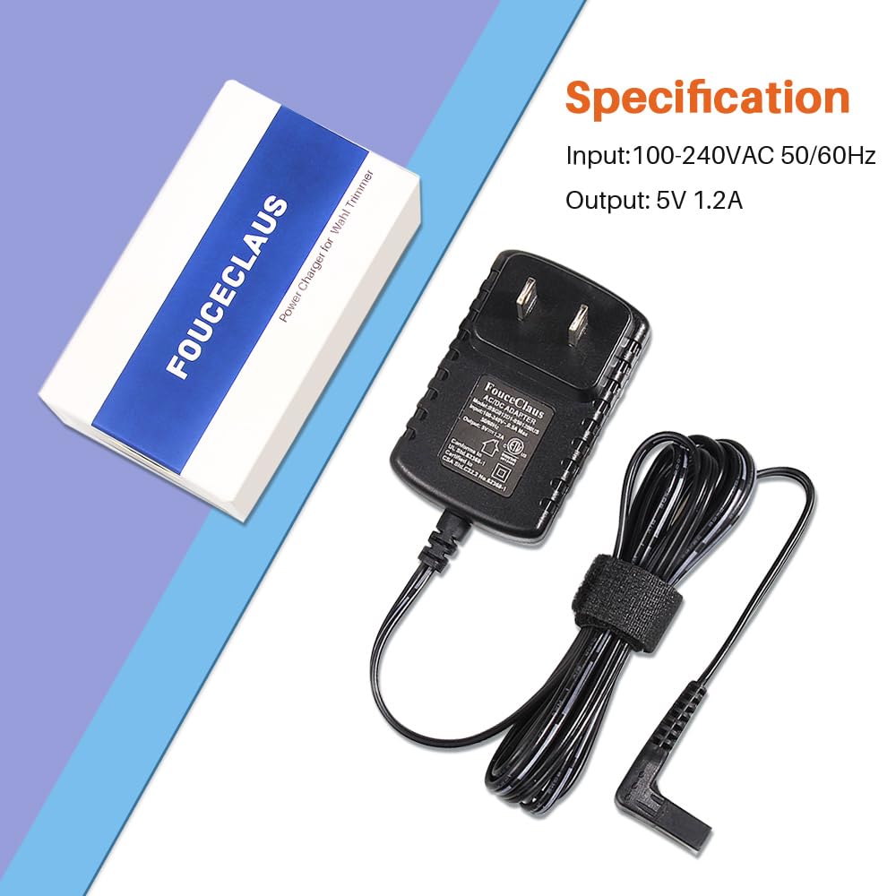 FOUCECLAUS 9818-5001 adapter ensures compatibility with Wahl grooming tools