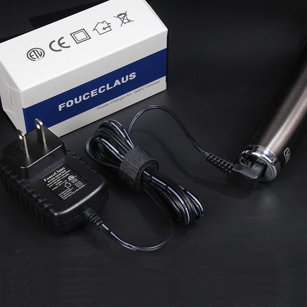 FOUCECLAUS 9864 power adapter provides secure charging for Wahl 9864 series