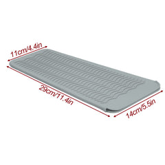Fouews foldable silicone mat laid flat for countertop protection