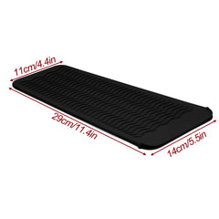 Fouews silicone mat-pouch in-use design ensures easy transport of hot styling devices.