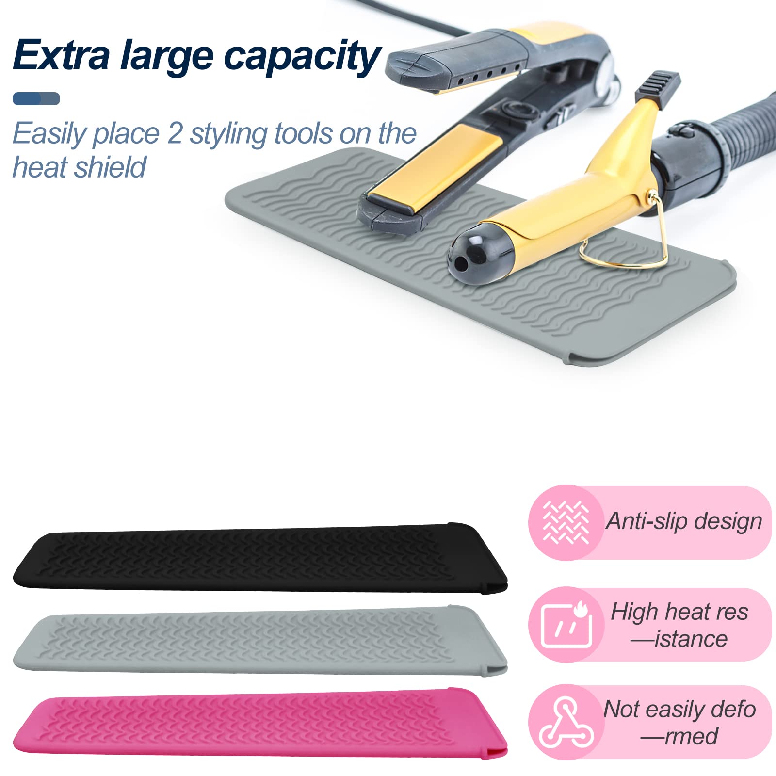 Fouews wave-texture non-slip design prevents slips on surfaces