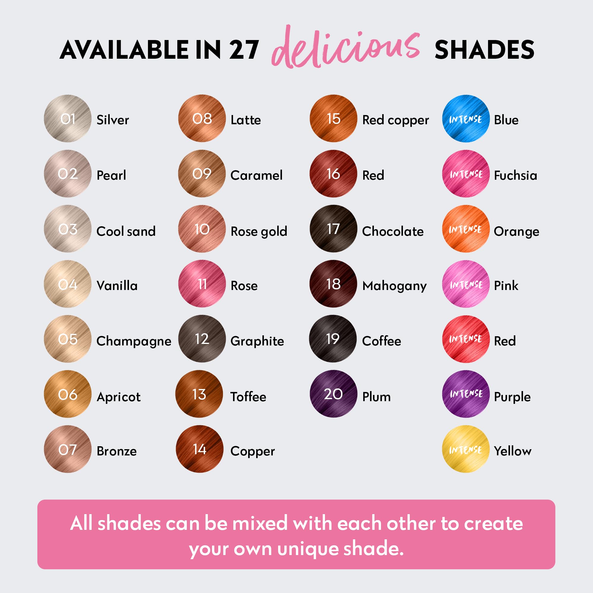 FOUR REASONS Color Mask Chocolate porosity-friendly application emphasizes color-treated hair care.