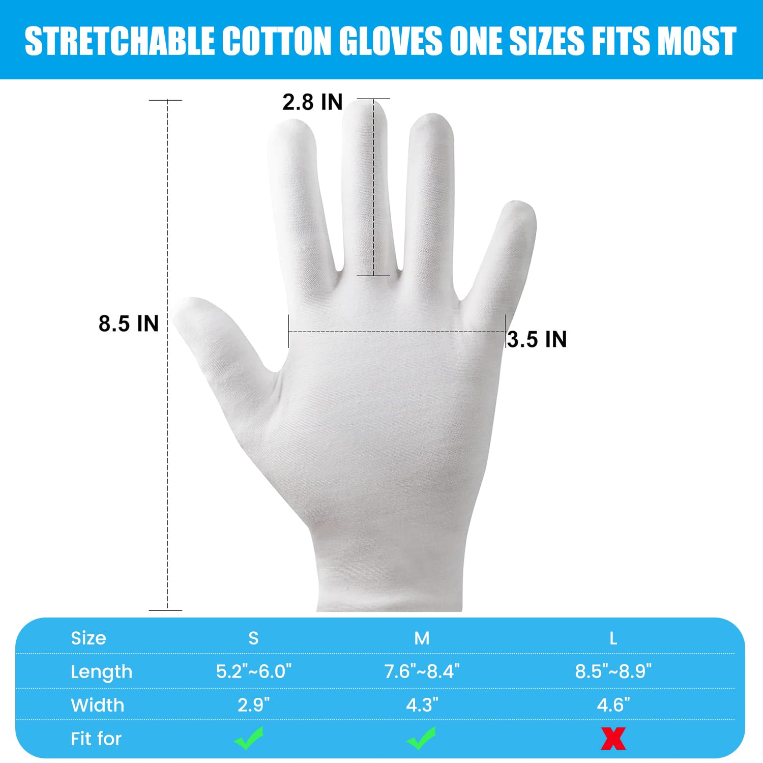 Guantes para servicio y limpieza FourSeas, mantiene higiene sin manchar objetos.