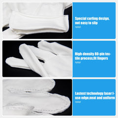 Guantes transpirables FourSeas para cuidado de manos y retención de humedad.