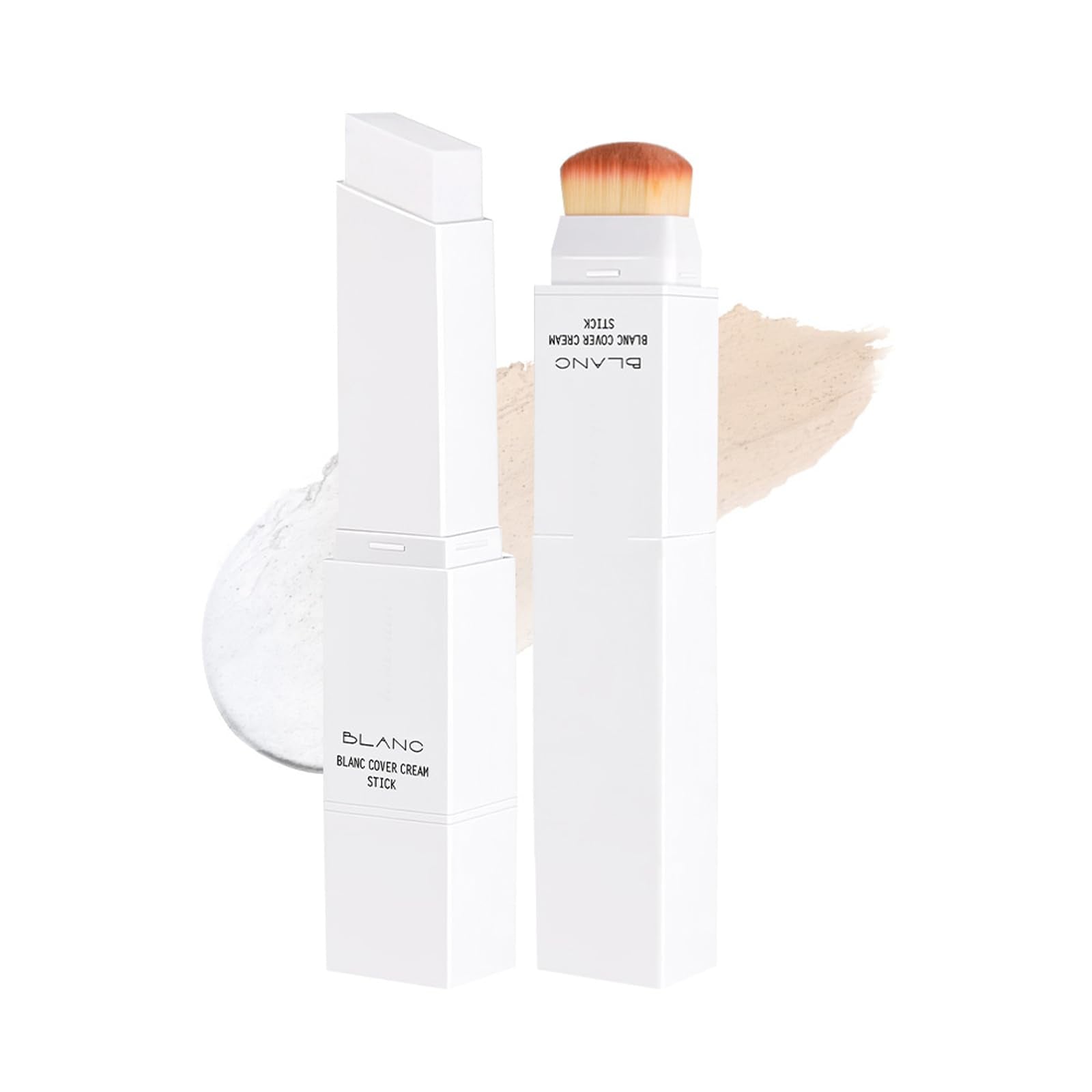 Fovcos Blanc Cover Cream Stick color change for a natural skin match
