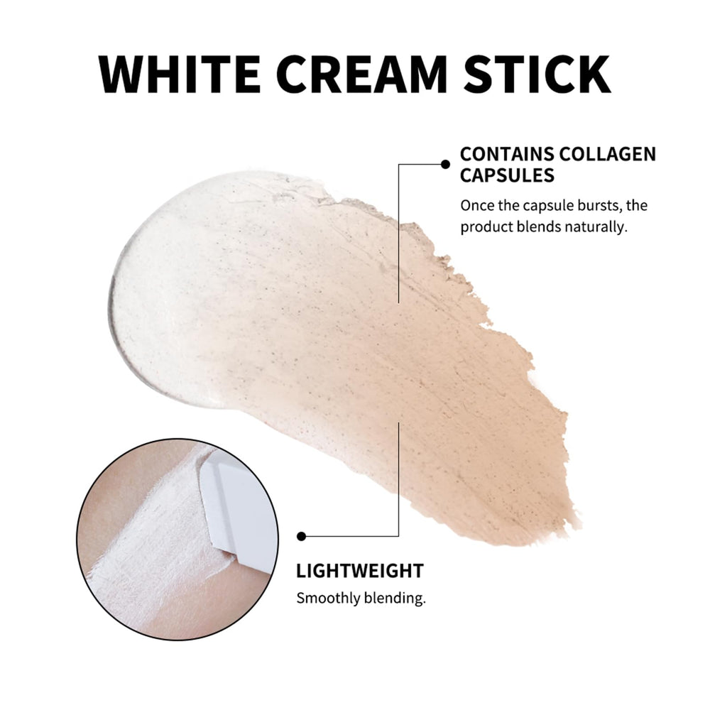Fovcos Blanc Cover Cream Stick dual-ended design