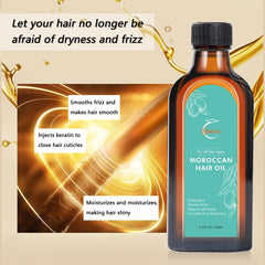 Close-up of Fovcos Argan Treatment oil texture showing rich shine