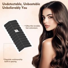 Cut-to-size edge demonstrates easy customization for different hair lengths.