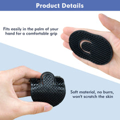FOVKO dense-teeth pocket comb for gentle scalp grooming.
