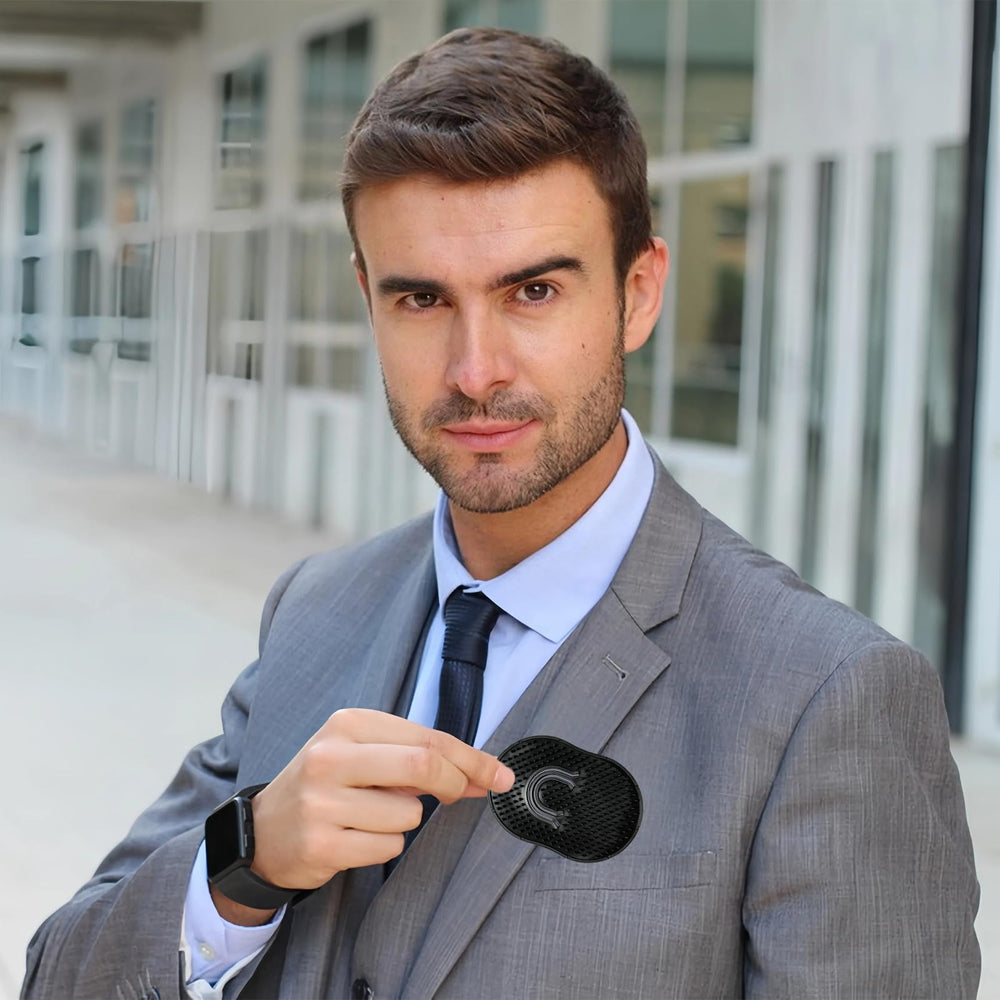 FOVKO travel-ready pocket comb keeps grooming essentials nearby.