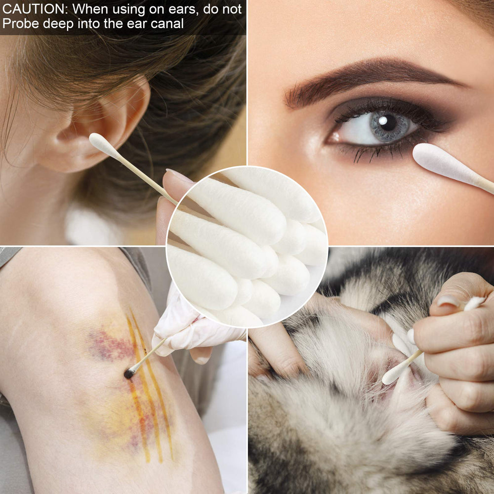 FOVURTE double-head ear sticks designed for precise tasks and minimal unraveling.