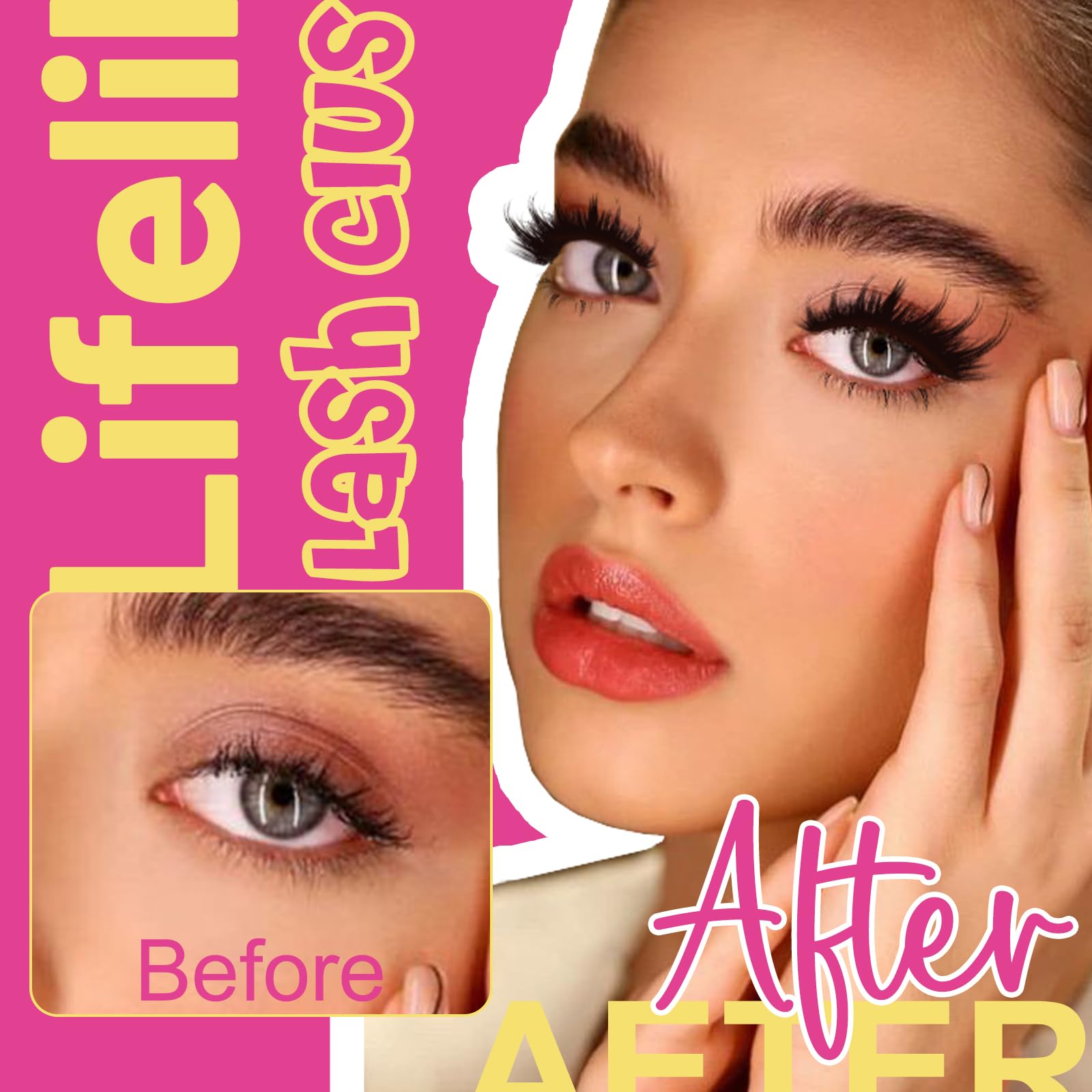 Fowendia lash application tools shown for DIY placement
