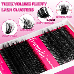 Fowendia lash bond and seal waterproof ensures secure wear