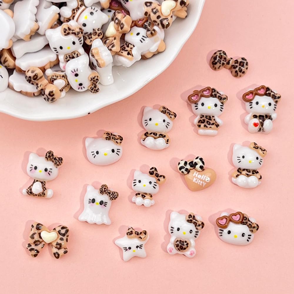 Foweso nail charms for crafts, phones, and gifts
