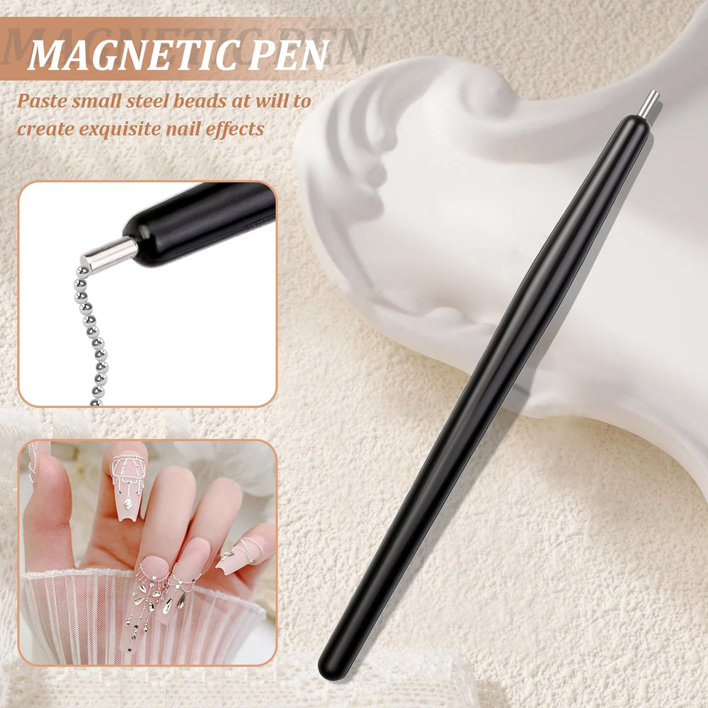 FOWSRHRG heart-shaped magnet guide for romantic nail art