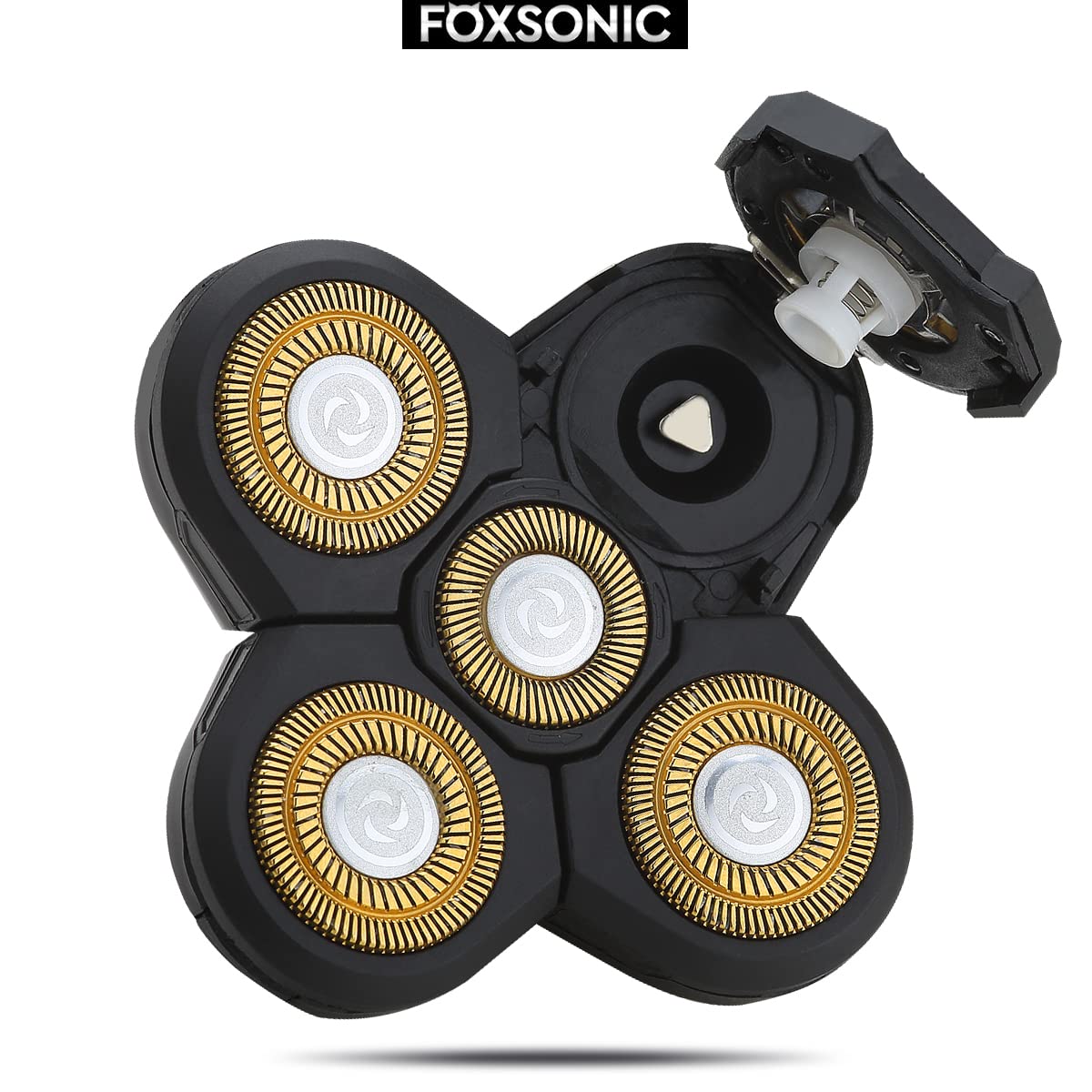 FOXSONIC electroplate anti-abrasion coating protects blades against wear.
