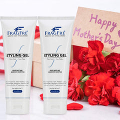 Fragfre gel antihumedad sin fragancia, fijación diaria suave para cualquier cabello