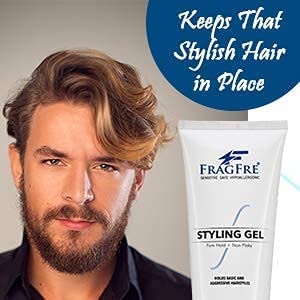 Fragfre gel para todo tipo de cabello, uso diario sin fragancia